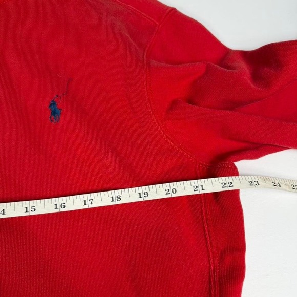 90s Polo Ralph Lauren Red zip up Large - Picture 5 of 5